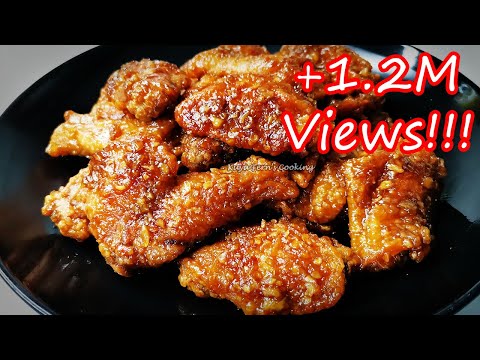 THE SECRET TO MAKE KFC STYLE HONEY GARLIC BUTTER CHICKEN WINGS MADE EASY