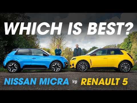 Renault 5 vs Nissan Micra review – Which small EV should YOU buy?