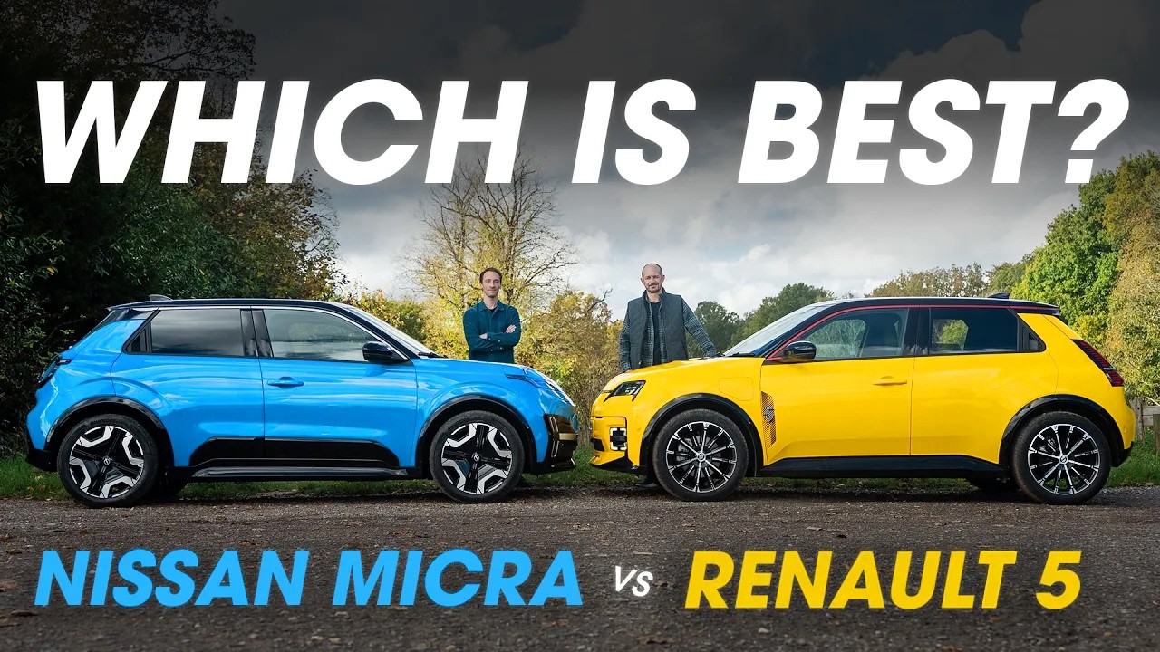 Renault 5 vs Nissan Micra review – Which small EV should YOU buy?