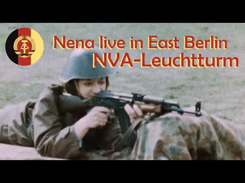 Nena live in East Berlin • NVA - Leuchtturm