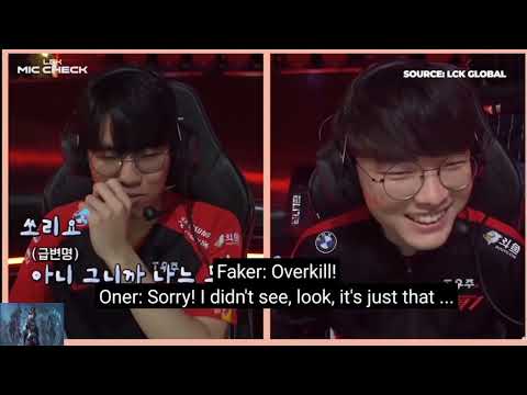 Oner steal Faker Penta LCK Mic up