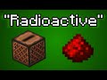 Radioactive But Every Line Is A Minecraft Item