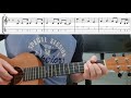 Counting Stars (OneRepublic) - Easy Beginner Ukulele Tab Playthrough Lesson
