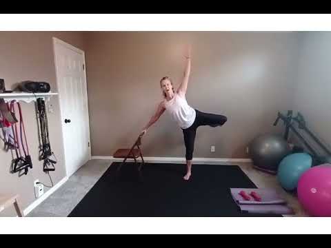 Barre Class using Light Weights and Small Ball  #148