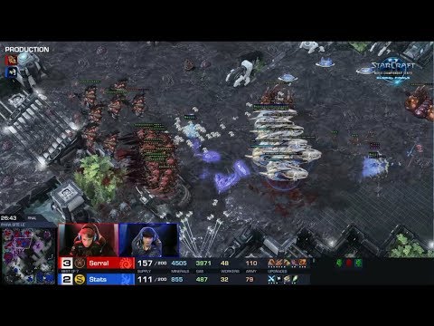 StarCraft Serral vs Stats 2018 WCS Global Finals Game6