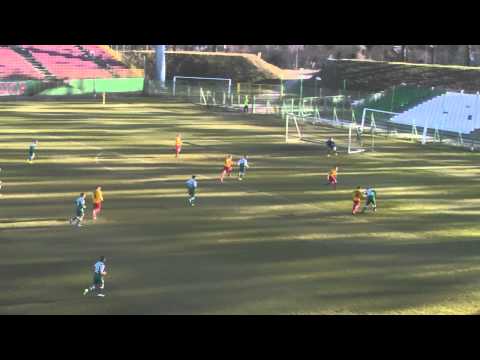 Śląsk Wrocław - Ślęza Wrocław: bramka M. Paixao (11.01.14r.)