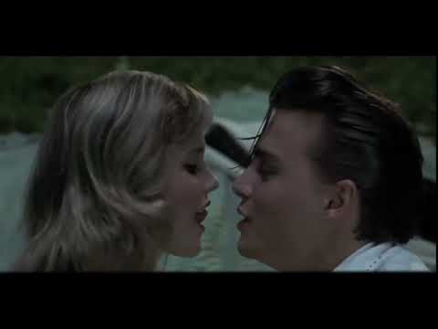 Johnny Depp's Iconic French Kiss Lesson in Cry-Baby (1990)