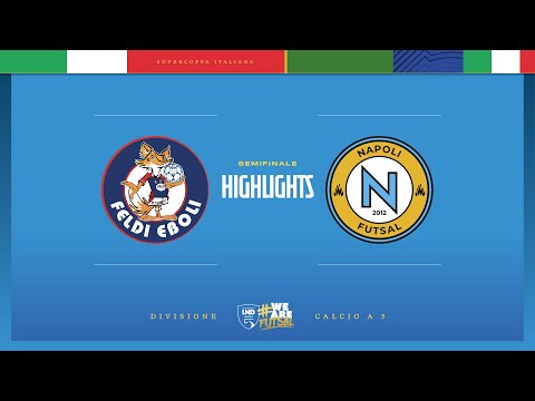 Feldi Eboli-Napoli Futsal 5-4 | Goals and highlights | 2025/2026 Serie A Super Cup | Semifinal 2