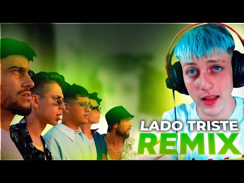 MUSICO REACCIONA a MIGRANTES + MYA + LUCK RA | Lado Triste (Remix) [Official Video]