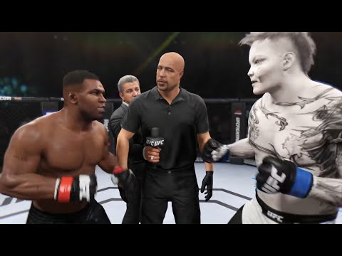 Mike Tyson vs. Horseman - EA Sports UFC 2 - Boxing Stars