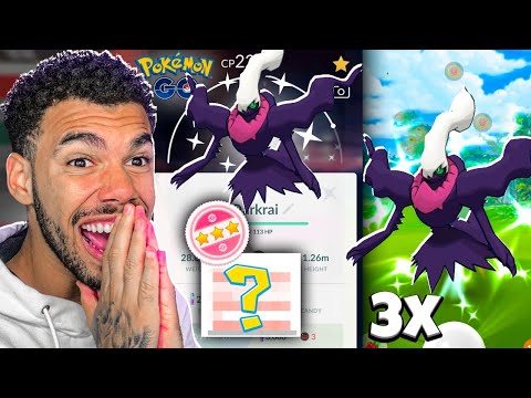 3 DARKRAI SHINY SURTEI NO FIM DO EVENTO - POKEMON GO | Cris |