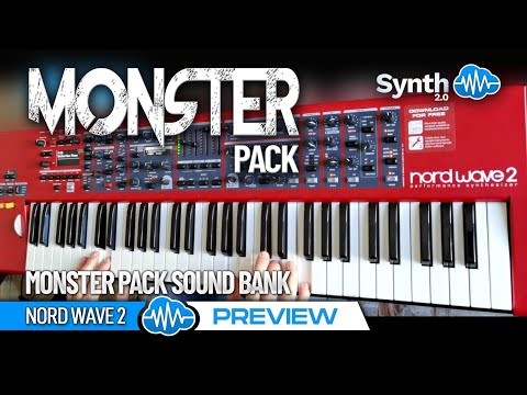 LDX152 - Monster Pack - Nord Wave 2 ( 48 presets ) - Video Preview 2