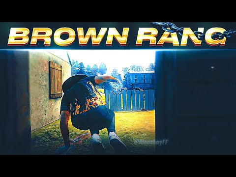 BROWN RANG ❤💥 ( FREE FIRE CAPCUT EDIT ) 📲