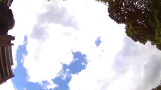 Water rocket flight with an action cam