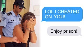 r/Prorevenge "I CHEATED & STOLE FROM YOU!" "OK, Enjoy Prison" Funny Reddit Posts
