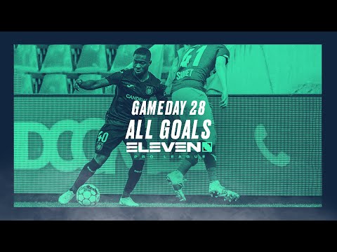 Alle doelpunten van JPL speeldag 28