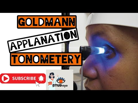 Goldmann Applanation Tonometer || Tonometry