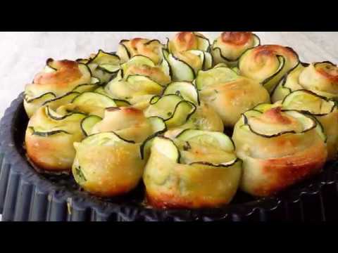 Zucchini Garlic Rose Bread Recipe