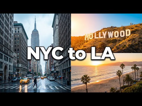 New York City to Los Angeles California : Complete Cross Country Road Trip
