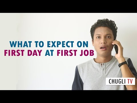 Vishal Langthasa What to expect on first day at work | Chugli TV