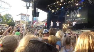 Marcus &amp; Martinus - Blikkstille (Live concert at GRÖNA LUND!!!!)