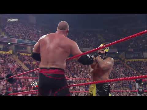 Rey Mysterio vs  Kane   No Disqualification Match Raw Nov  10 2008