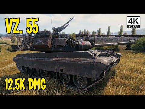 World Of Tanks Vz. 55  (12 5k Damage)