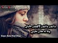 Wafa Ta Kan Kayae Wadiyon Wadiyon Galhyon Singer Abdul Rauf Magsi Full Song With Lyrics