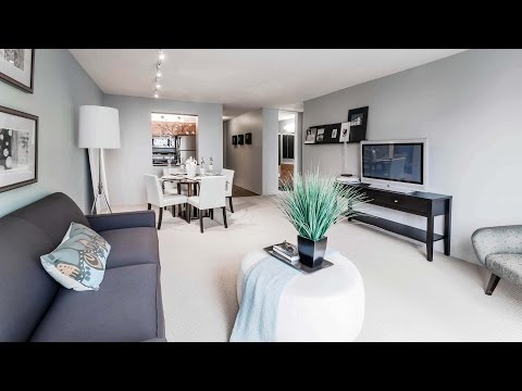 Walk through a large one-bedroom at Columbus Plaza, just off Michigan Ave