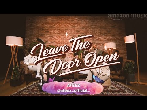 #Ateez Leave The Door Open - Bruno Mars Cover (identity2021 Amazon live)