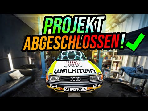 Projekt ABGESCHLOSSEN! (Audi 80 Limo)