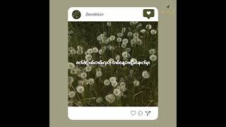 Download lagu CHEN - Dandelion (꽃씨) Myanmar Subtitle mp3
