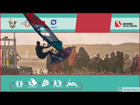 Finals of the Danish Open Windsurf Wave and Freestyle Championships 2021.