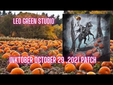 Inktober October 29 ,2021 Patch