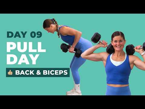 Overload 30 Day 9: 30-Minute Back and Biceps Workout | Strip Set Burnouts