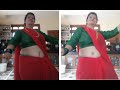 Sexy Deep Navel Nepali Aunty Hot Dance