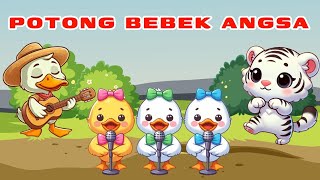 Potong bebek Angsa Lagu anak anak 🌟 Lagu anak indonesia Populer Seru | Anak belajar dan menyenangkan