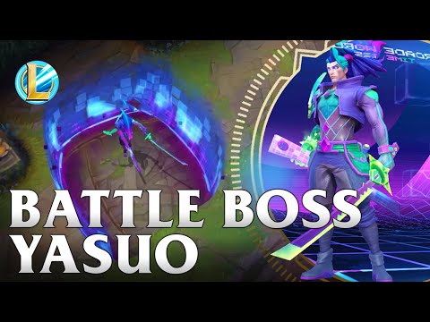 Battle Boss Yasuo Skin Spotlight - WILD RIFT