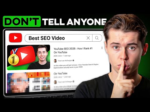 YouTube SEO 2026: How I Rank #1 on YouTube (Works Every Time)