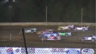 preview picture of video 'Tyler County Speedway World of Outlaws Late Models Jackpot 100  Highlights 5-26-2012'