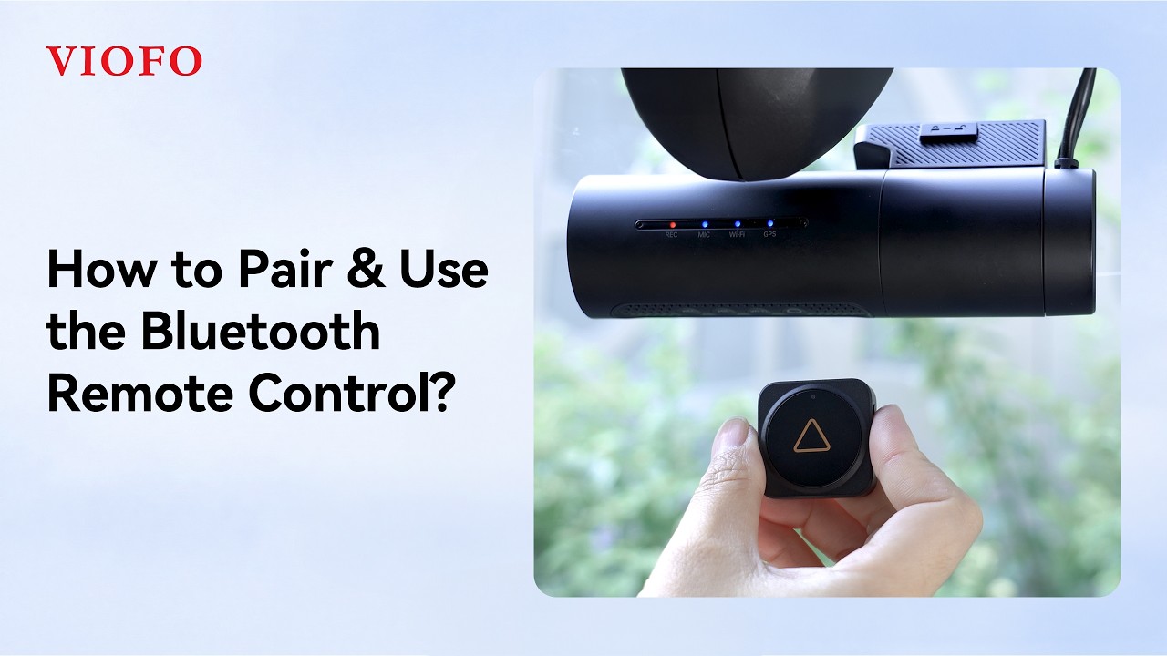 How to Pair & Use the Bluetooth Remote Control?