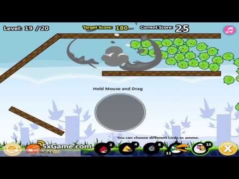 Angry Birds Cannon  Walkthrough All Levels 1 To 20