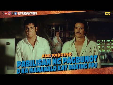 FPJ nakipag-pabilisan ng pagbunot ng Baril | Ang Padrino | Fernando Poe Jr.