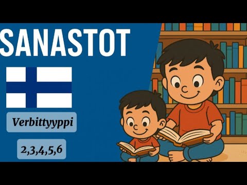 Finnish Verb Types 2–6 for Beginners | Meanings & Examples