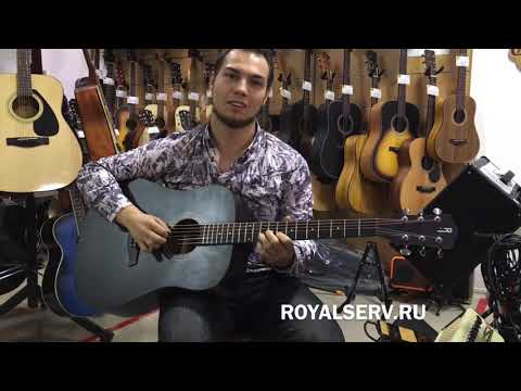 Акустическая гитара ROCKDALE AURORA D1BK