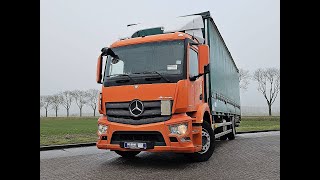 Mercedes-Benz ANTOS 1830 Folding taillift curtainsider truck | Image 4 - Autoline