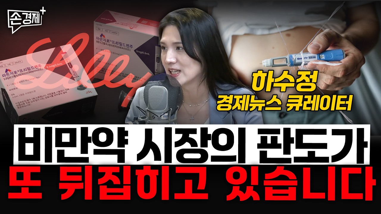 비만약 시장의 판도가 또 뒤집히고 있습니다 - 하수정 경제뉴스 큐레이터