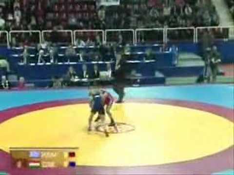 2007 European Championships FW 55Kg Final 3-5  1