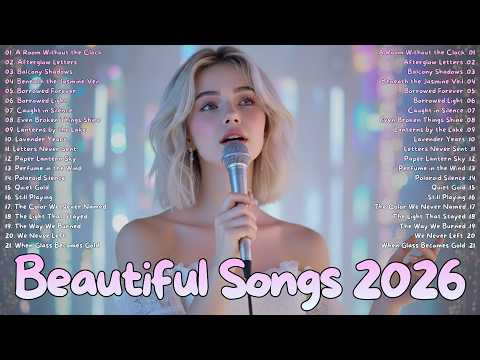 Love Songs Playlist 2026 💕 Soft & Elegant Romantic Melodies – Calm, Sweet & Emotional