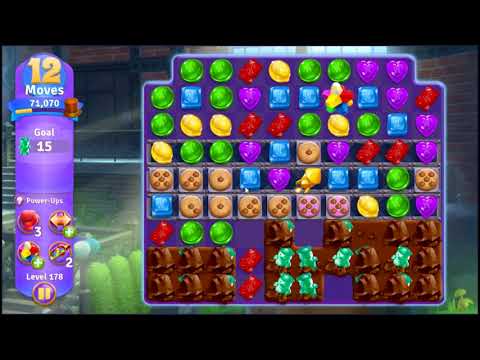 Willy Wonkas Sweet Adventure Level 178 - NO BOOSTERS 🍫 | SKILLGAMING ✔️